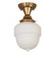 Revival Schoolhouse One Light Semi-Flushmount (259699) Revival Schoolhouse One Light Semi-Flushmount (259699)