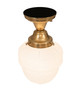Revival Schoolhouse One Light Semi-Flushmount (259699) Revival Schoolhouse One Light Semi-Flushmount (259699)