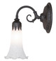 White One Light Wall Sconce (260476)