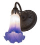Blue/White One Light Wall Sconce (260491)