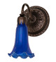 Blue One Light Wall Sconce (261102) Blue One Light Wall Sconce (261102)