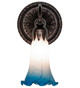Pink/Blue One Light Wall Sconce (261104) Pink/Blue One Light Wall Sconce (261104)
