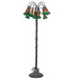 Amber/Green 12 Light Floor Lamp (262111)