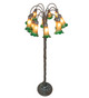 Amber/Green 12 Light Floor Lamp (262111)