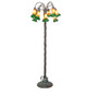 Amber/Green 12 Light Floor Lamp (262111)