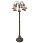 Stained Glass Pond Lily 12 Light Floor Lamp (262127)