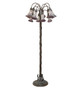 Meyda Tiffany - 262128 - 12 Light Floor Lamp - Stained Glass Pond Lily - Bronze