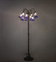 Blue/White 12 Light Floor Lamp (262131)