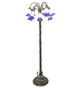 Blue/White 12 Light Floor Lamp (262131)