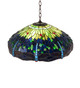 Tiffany Hanginghead Dragonfly Three Light Pendant (26214) Tiffany Hanginghead Dragonfly Three Light Pendant (26214)