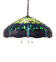Tiffany Hanginghead Dragonfly Three Light Pendant (26214) Tiffany Hanginghead Dragonfly Three Light Pendant (26214)