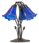 Blue Five Light Table Lamp (262221)