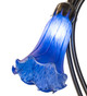 Blue Five Light Table Lamp (262221)