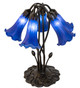 Blue Five Light Table Lamp (262221)