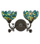 Nightfall Wisteria Two Light Wall Sconce (262689)