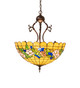 Tiffany Pansy Three Light Pendant (263189)