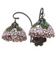 Tiffany Cabbage Rose Two Light Wall Sconce (264423) Tiffany Cabbage Rose Two Light Wall Sconce (264423)