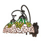 Tiffany Cabbage Rose Two Light Wall Sconce (264423) Tiffany Cabbage Rose Two Light Wall Sconce (264423)