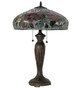 Tiffany Peony Two Light Table Lamp (265061)