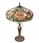 Tiffany Peony Two Light Table Lamp (265068)
