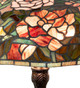 Tiffany Peony Three Light Table Lamp (265071)