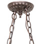 Tiffany Hanginghead Dragonfly Six Light Oblong Pendant (26544)
