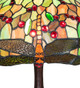 Tiffany Hanginghead Dragonfly Three Light Table Lamp (265991) Tiffany Hanginghead Dragonfly Three Light Table Lamp (265991)