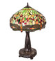 Tiffany Hanginghead Dragonfly Two Light Table Lamp (266004)
