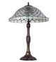 Diamond & Jewel Three Light Table Lamp (266579)