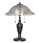 Diamond & Jewel Two Light Table Lamp (266582)