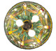 Tiffany Dragonfly Three Light Pendant (266608)