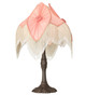 Meyda Tiffany - 267683 - One Light Table Lamp - Fabric & Fringe - Mahogany Bronze