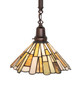 Meyda Tiffany - 267931 - One Light Pendant - Delta - Mahogany Bronze