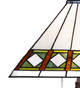 Diamond Band Mission Two Light Table Lamp (268327)