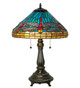 Tiffany Dragonfly Two Light Table Lamp (268332)
