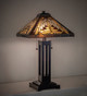 Nuevo Mission Two Light Table Lamp (268727)