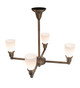 Revival Oyster Bay Four Light Chandelier (268813)