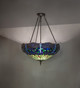 Tiffany Hanginghead Dragonfly Three Light Semi-Flushmount (269544)