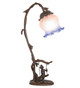 Meyda Tiffany - 269729 - One Light Mini Lamp - Melon Flower - BronzeAntique Brass