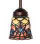 Tiffany Peacock Feather One Light Mini Pendant (269820)