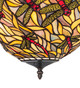Swirling Dragonfly Three Light Flushmount (270481)