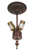 Wisteria Three Light Flushmount (270498)