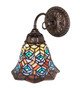 Tiffany Peacock Feather One Light Wall Sconce (270799)