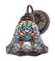 Tiffany Peacock Feather One Light Wall Sconce (270799)