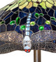 Tiffany Hanginghead Dragonfly Three Light Floor Lamp (271733)