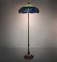 Tiffany Hanginghead Dragonfly Three Light Floor Lamp (271733)