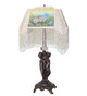 Reverse Painted One Light Table Lamp (271953)
