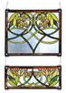 Meyda Tiffany - 27233 - Window - Waterlily - Craftsman Brown