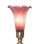 Lavender Tiffany Pond Lily One Light Mini Lamp (273021)