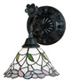 Meyda Tiffany - 27386 - One Light Wall Sconce - Daffodil Bell - Mahogany Bronze